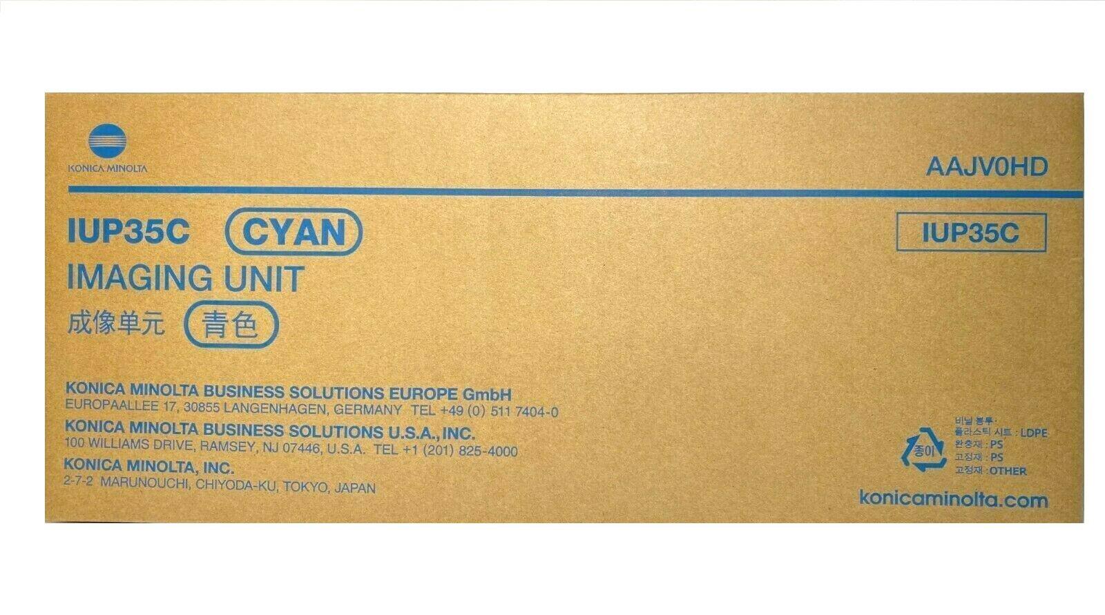 Original Konica Minolta AAJV0HD/IUP35C Drum unit cyan