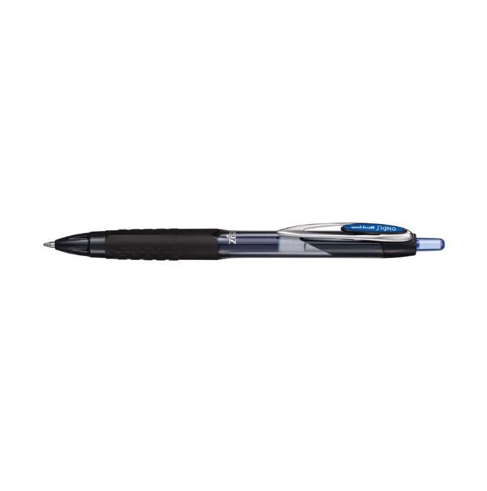 Uni-ball 207E Signo Rollerball Gel Pen Blue Pack of 12