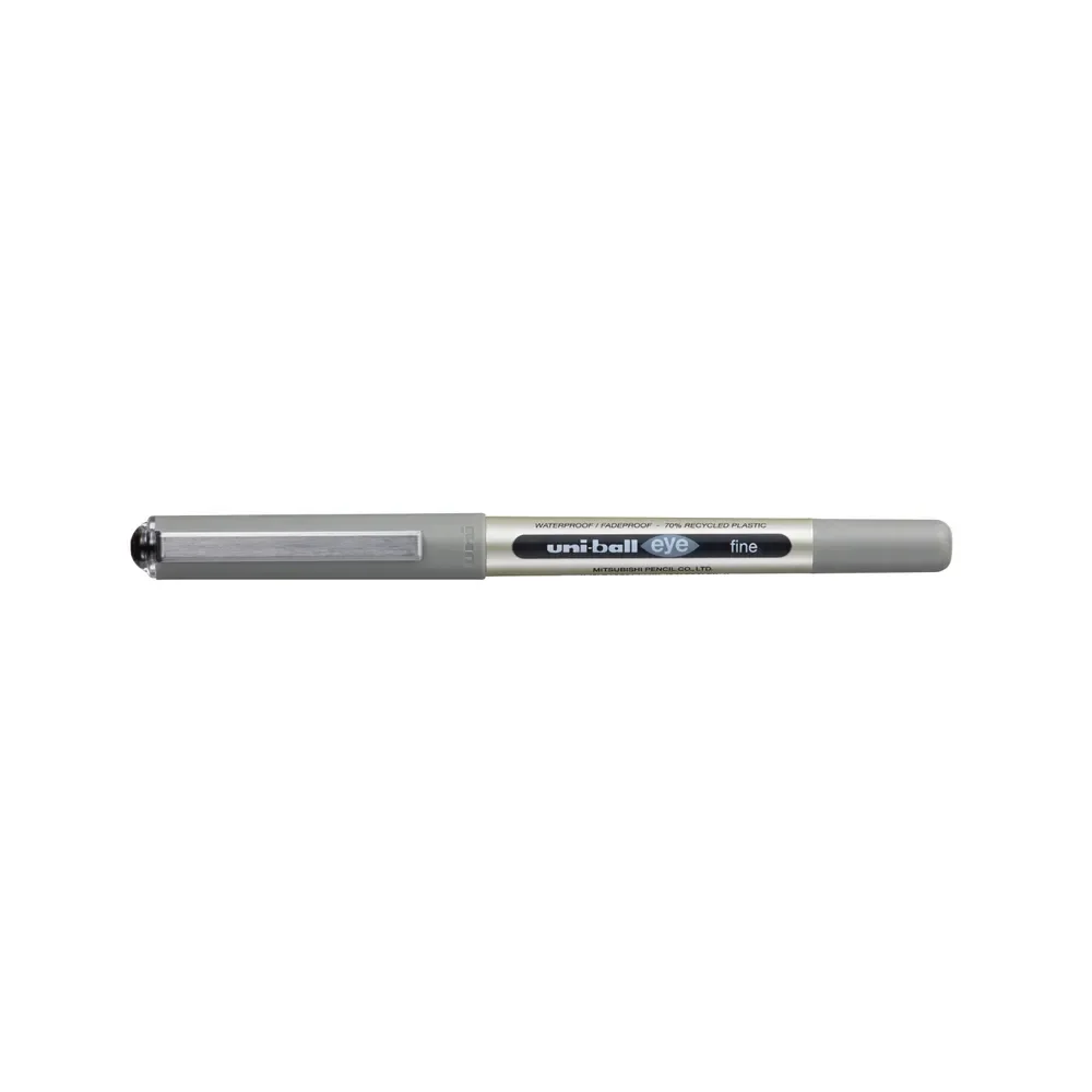 Uni-ball UB-157 Liquid Ink Rollerball Black Pack of 12