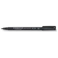 STAEDTLER Lumocolour 317 Permanent Black PK10