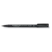 STAEDTLER Lumocolour OHP Pens Black PK10