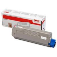 Original OKI C610 44315307 Cyan 6000 Pages Original Toner