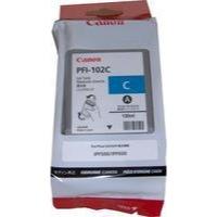 Original Canon PFI-102C Cyan Ink Cartridge 0896B001