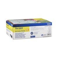 Original Brother TN320Y Yellow 3500 Pages Original Toner