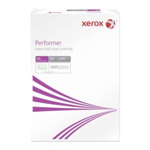 Xerox Performer White Printer Paper A4 80GSM Pk 5 Reams of 500 003R90649 617511