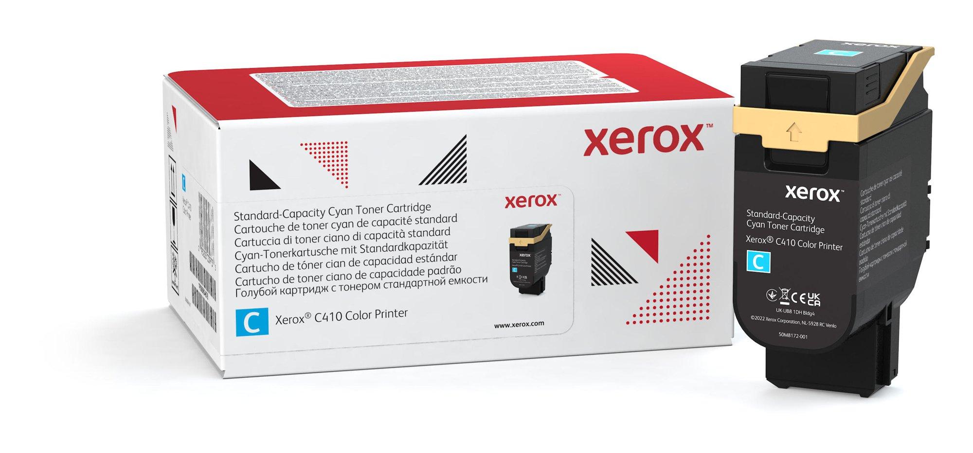 Original Xerox C410 C415 Cyan Standard Yield Toner 006R04678