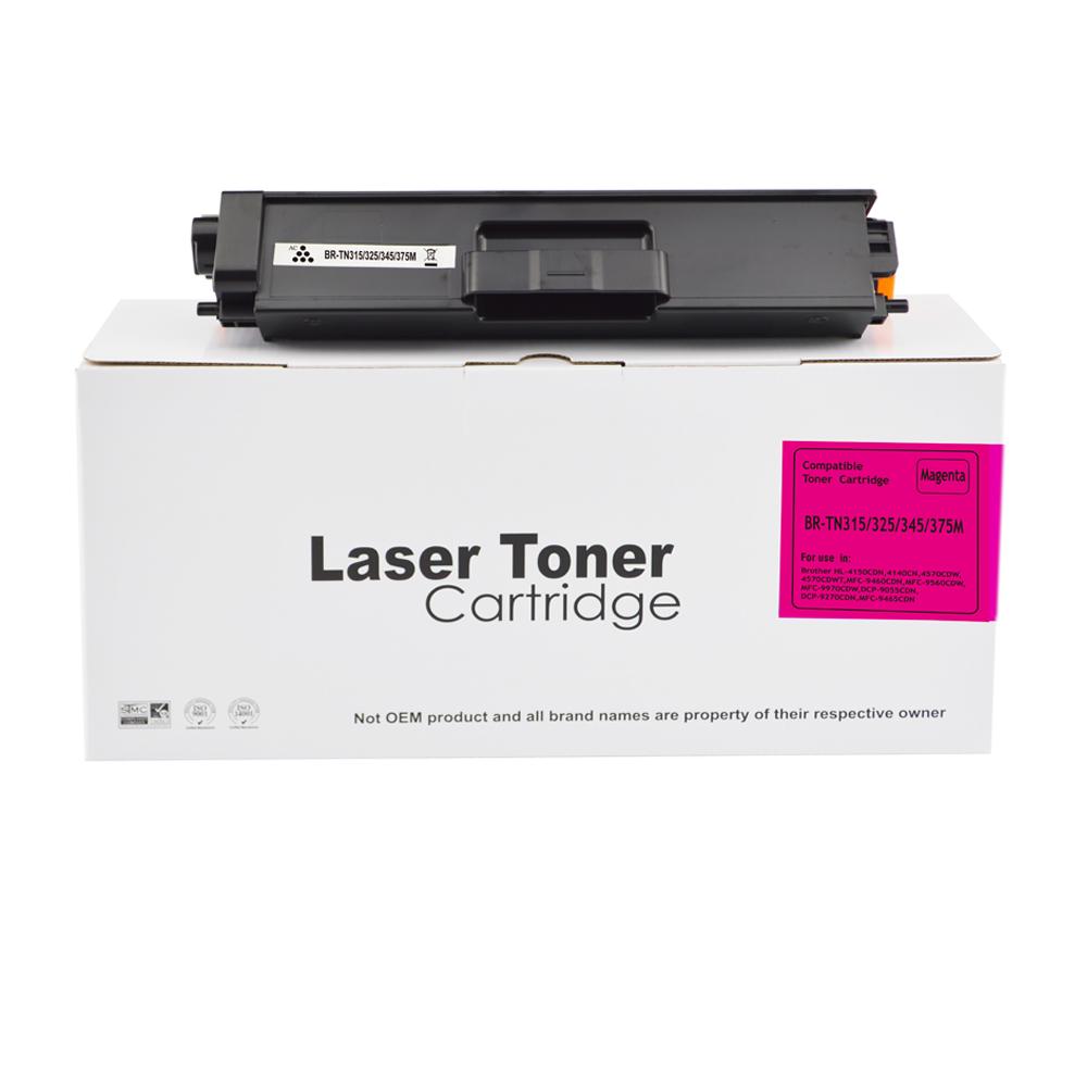 Remanufactured Brother TN325M Magenta Toner Ctg