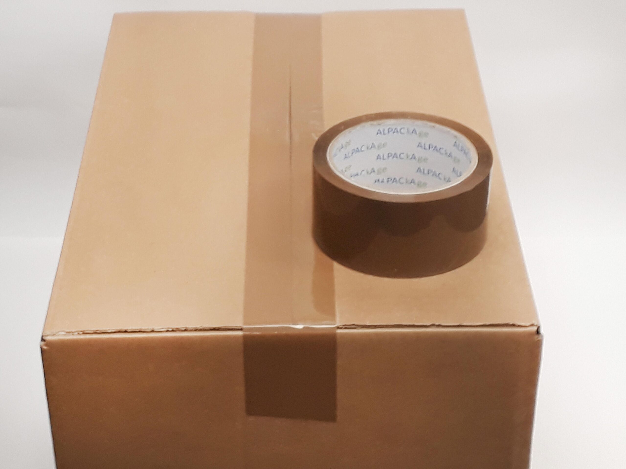 Pk 6 Buff BOPP Tape 48mm 132m 35mu TBP4813235