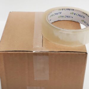 Pk 6 Clear BOPP Stationery Tape 19mm 66m 35mu TCP196635