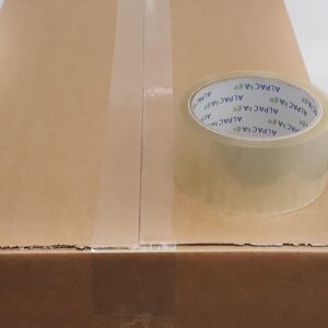 BOX of 36 Rolls Clear Low Noise Tape 48mm 66m 35mu TLNCB486635 - 6 Packs of 6 Per Box