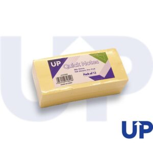 UP Quick Notes 38x51mm Yellow (12)