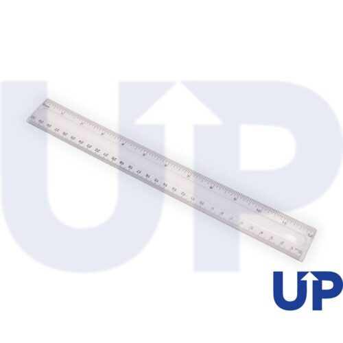 UP 300mm (12) Ruler Clear (20)