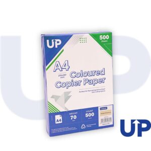 UP Coloured A4 Copier Paper 70GSM Pastel Chamois - 500 sheets