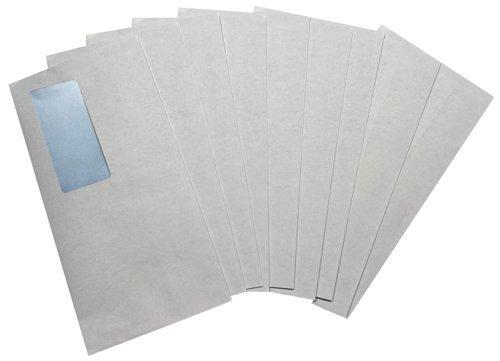 UP DL Envelopes Window Peel and Seal 80gsm White (Pack of 1000)