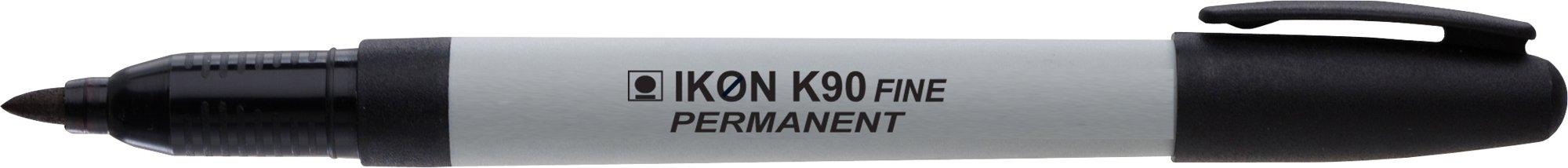 UP Permanent Marker Fine Black 0.8mm (10)