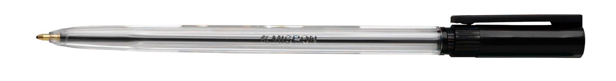 UP Ballpoint Pen 0.7mm Black (20)