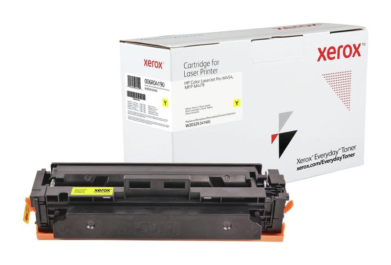 Xerox Everyday Toner For HP W2032X 415X Yellow Laser Toner 006R04190