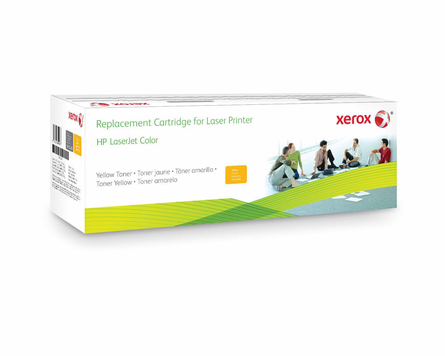 Xerox Replacement For HP CE322A Yellow Laser Toner 106R02224 WHILE STOCK LASTS