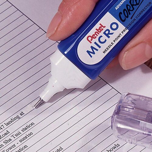Pentel Micro Correct 12ml Correction Pen Pack of 12